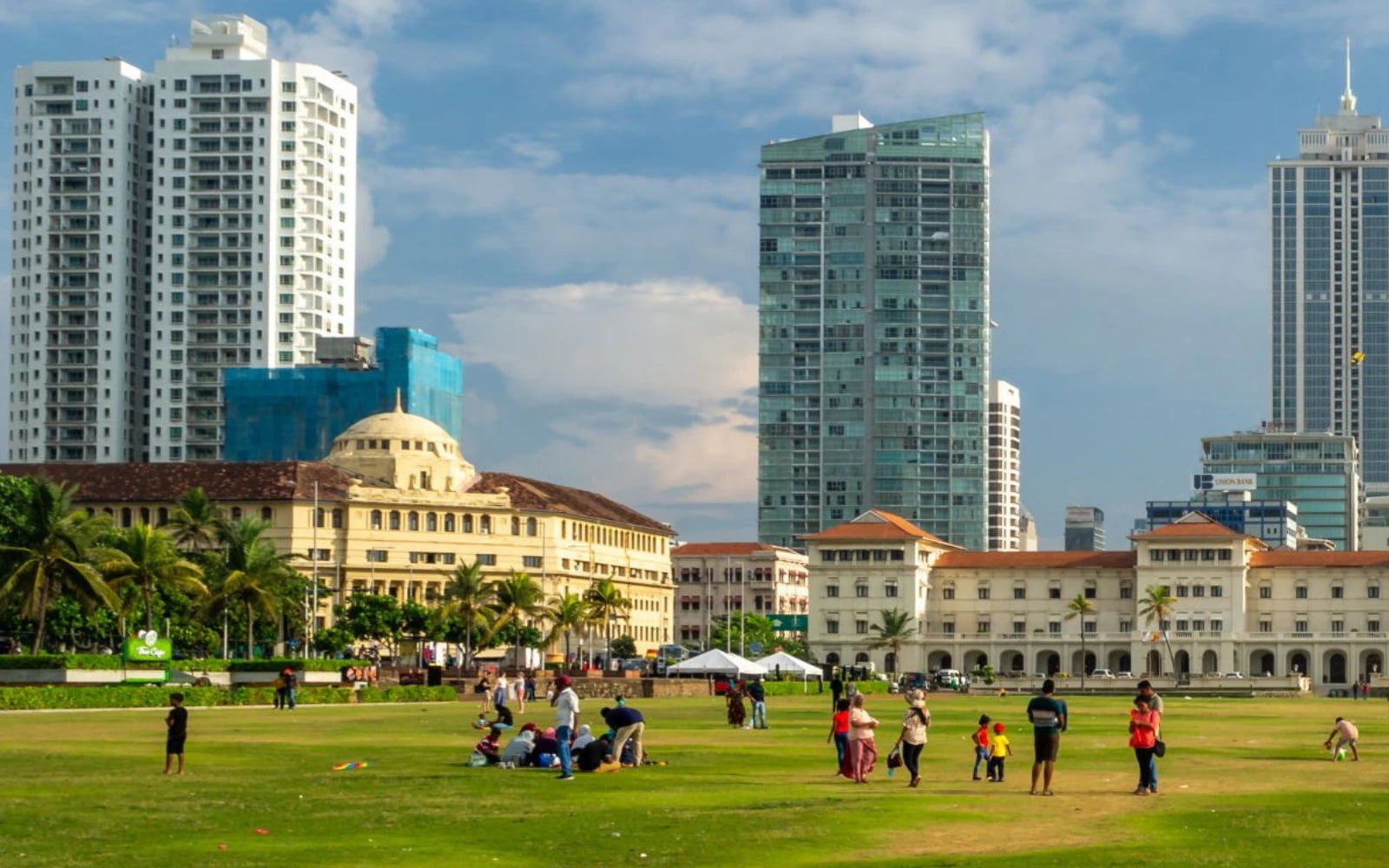 Galle Face Green & the Fort